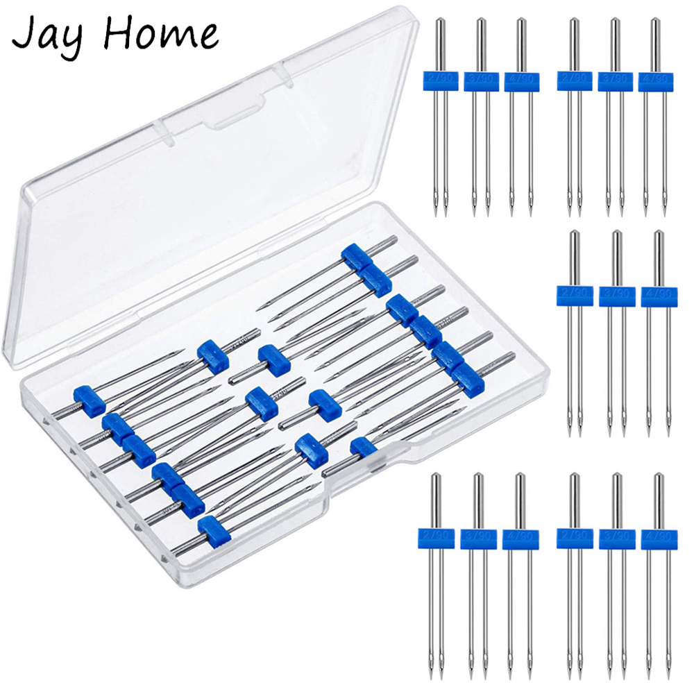 Twin Needle Stretch - 3-9Pcs Sewing Machine Twin Needles Size