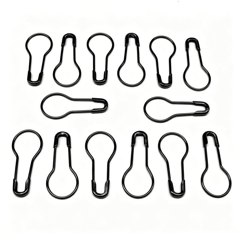 Sewing Label - 86 pcs Iron Safety Pins, Gourd-Shaped
