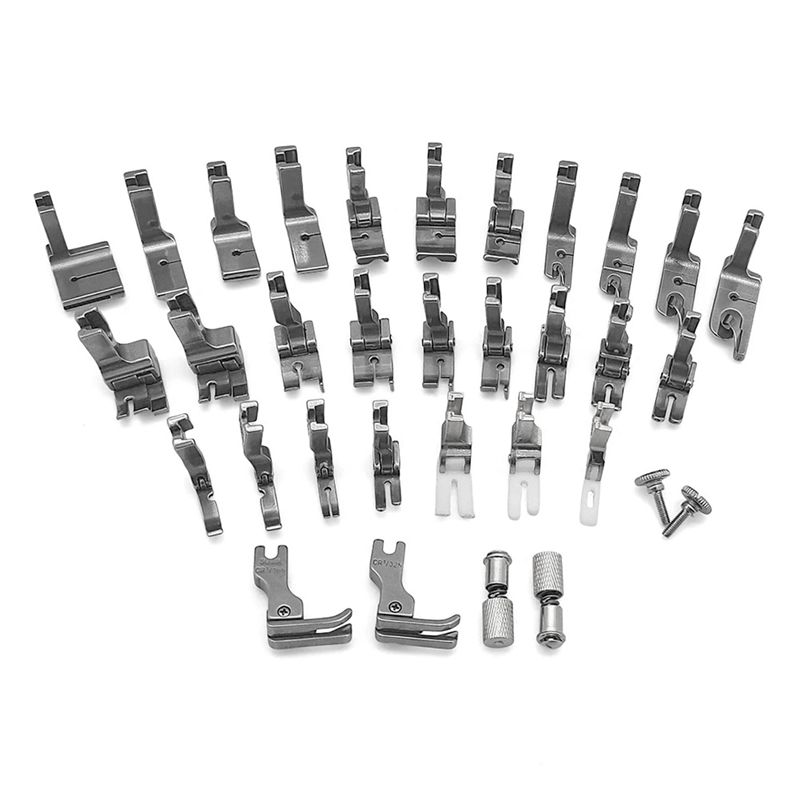Industrial Textile Sewing Machine - A84E-31 PCS Presser Foot Set 2