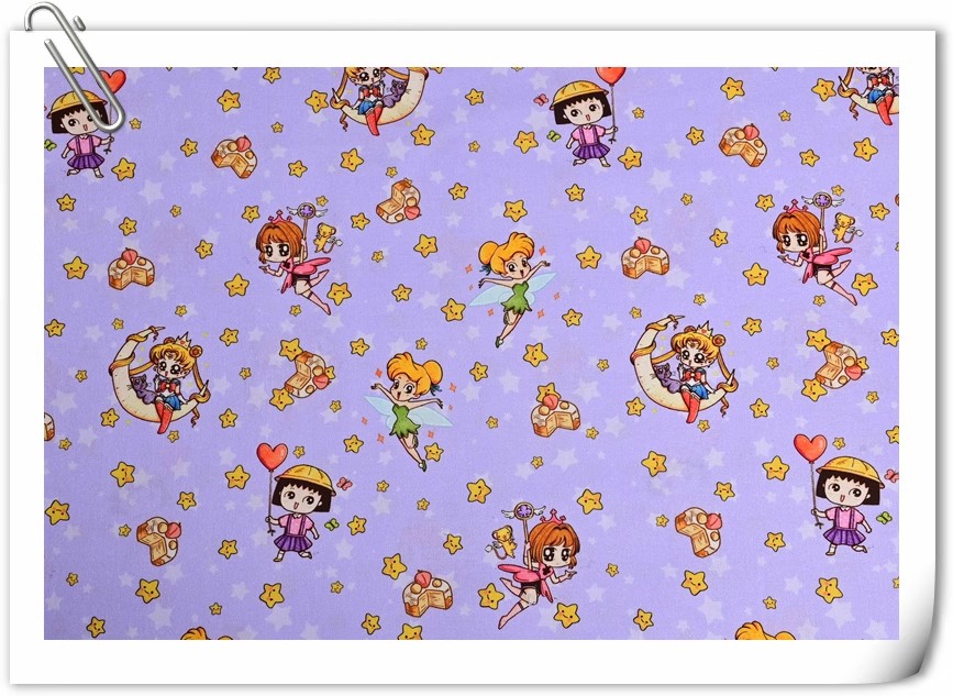 Sailor Moon Stars Cartoon Girl - огляд і ціна Textile And Sewing Materials