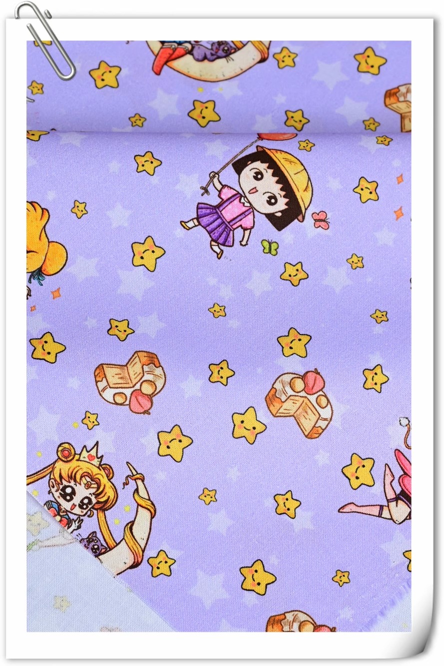 Sailor Moon Stars Cartoon Girl - огляд і ціна Textile And Sewing Materials