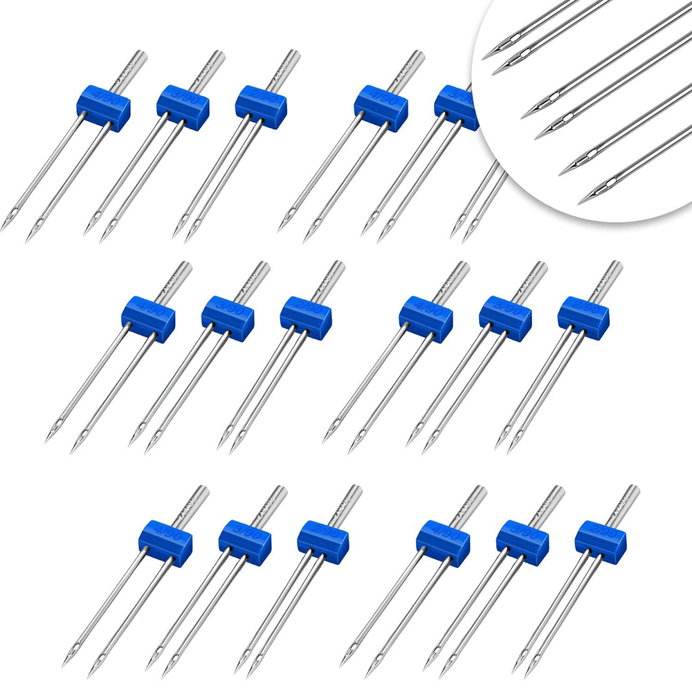 3-9Pcs Sewing Machine Twin Nee - огляд і ціна Twin Needle Stretch