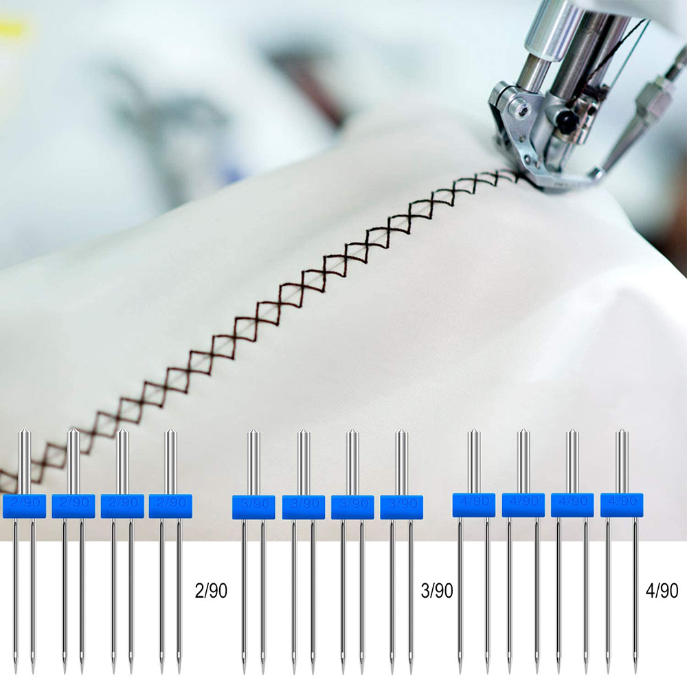3-9Pcs Sewing Machine Twin Nee - огляд і ціна Twin Needle Stretch