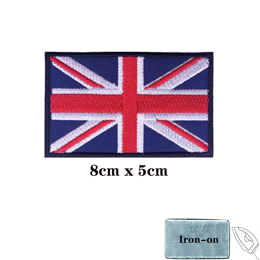 British flag U.K Patches Engla - огляд і ціна Velcro Sew On