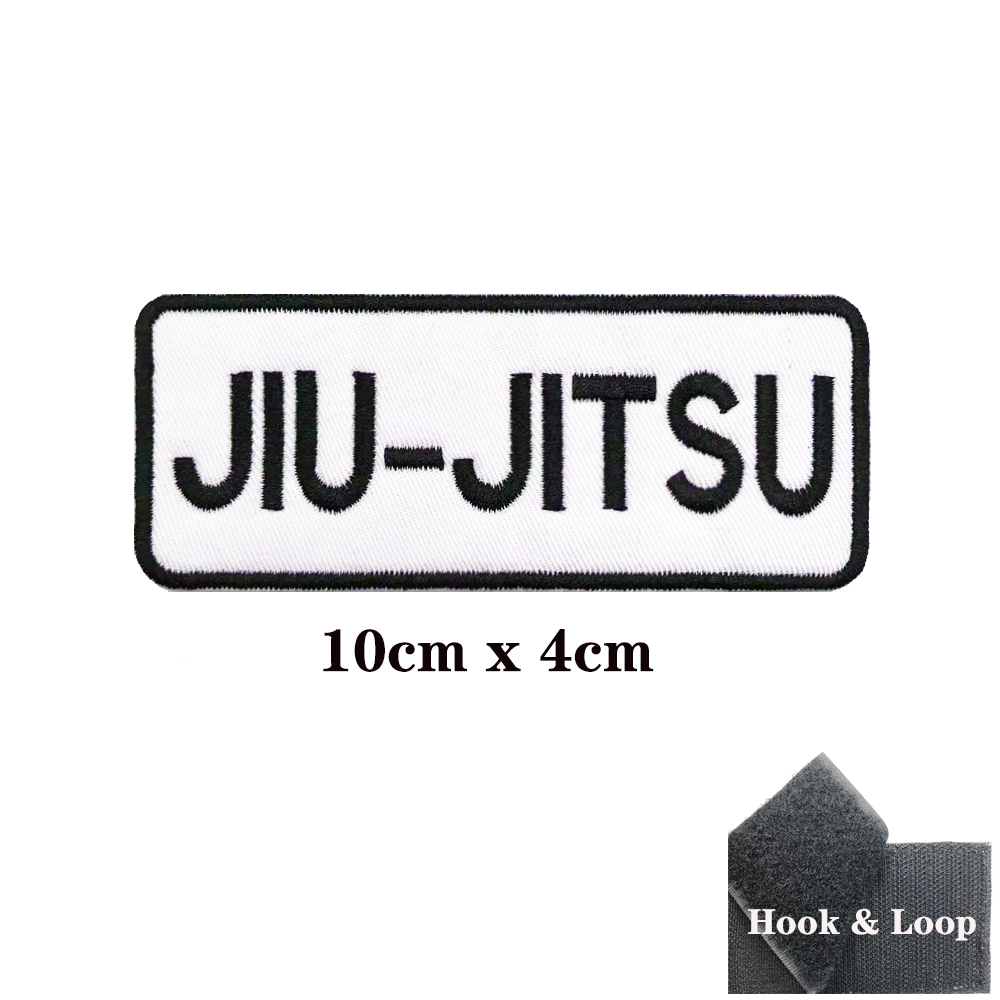JIU JITSU Patches Armband Embr - огляд і ціна Velcro Sew On