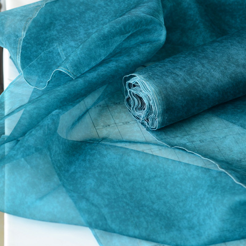 Tie-dye Silk Organza Fabric fo - огляд і ціна Sewing Tie Dye