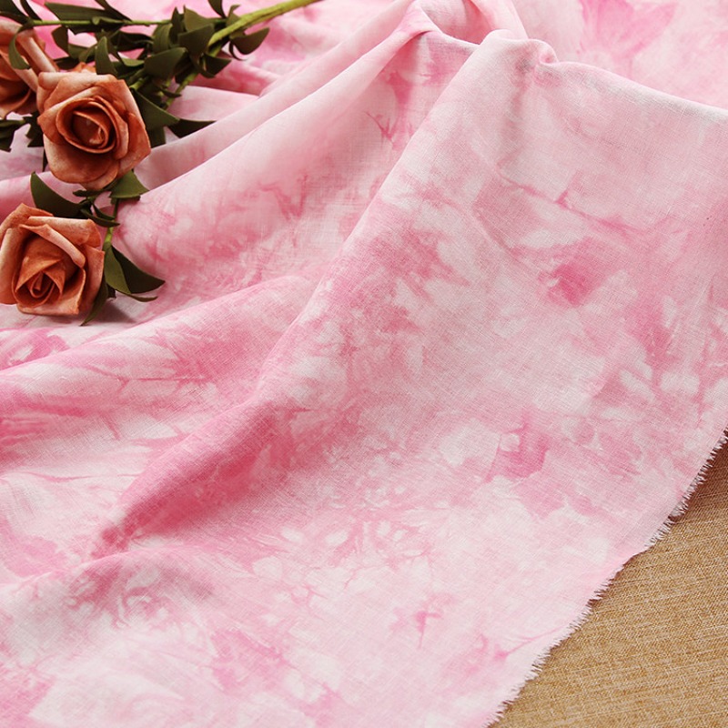 Tie-dye Thin Cotton Linen Fabr - огляд і ціна Sewing Tie Dye