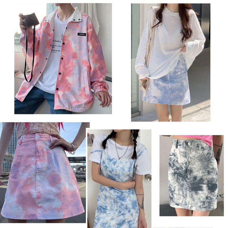 100*150cm Color Tie Dye Washed - огляд і ціна Sewing Tie Dye