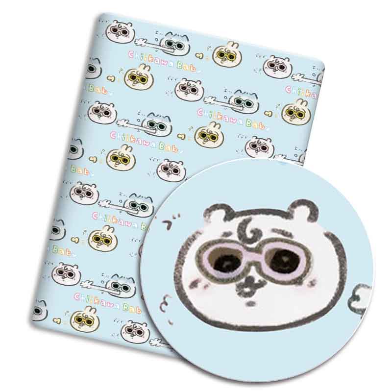 Cartoon fabric 140x50CM cotton - огляд і ціна Sewing Textiles