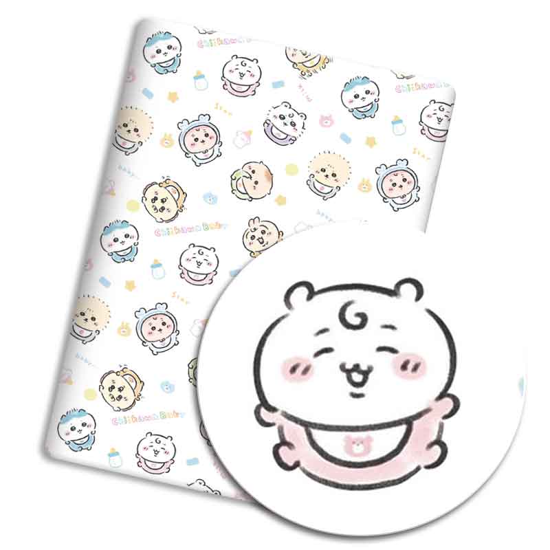 Cartoon fabric 140x50CM cotton - огляд і ціна Sewing Textiles