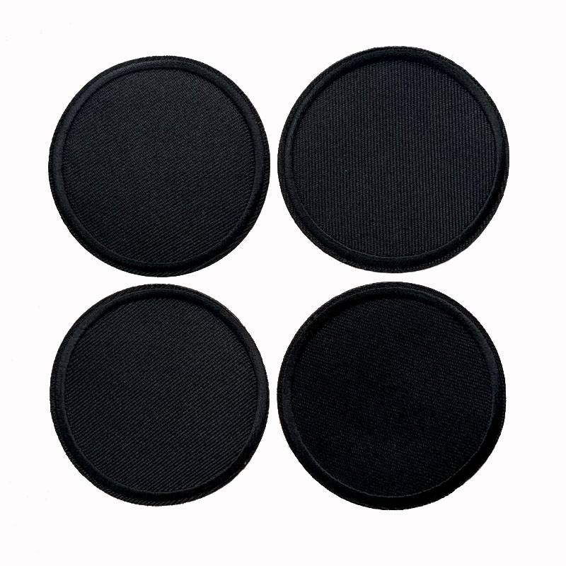 5Pcs Black Round Patches For C - огляд і ціна Velcro Sew On