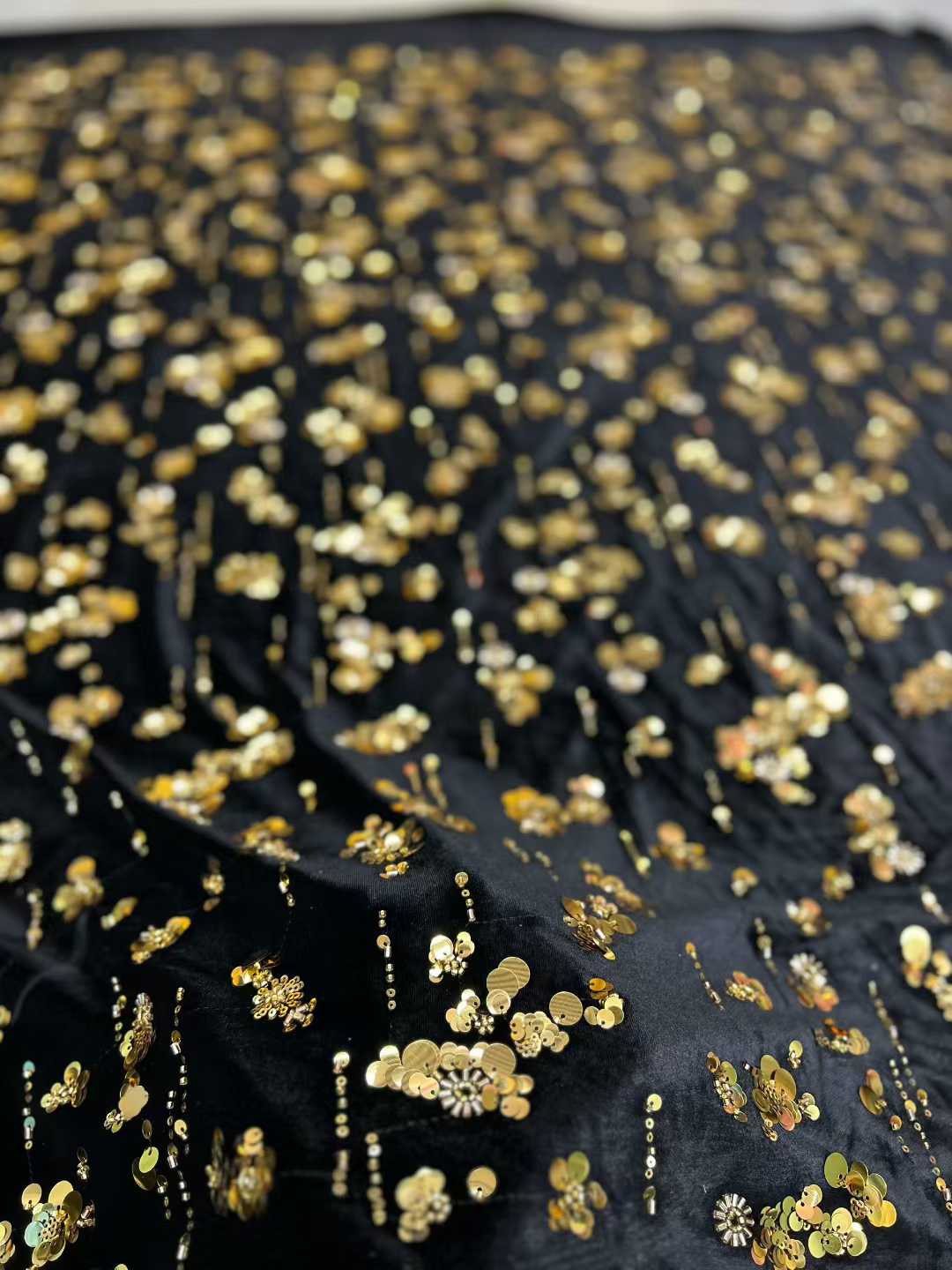 African Sequins Velvet Lace Fa - огляд і ціна Sewing Velvet Fabric