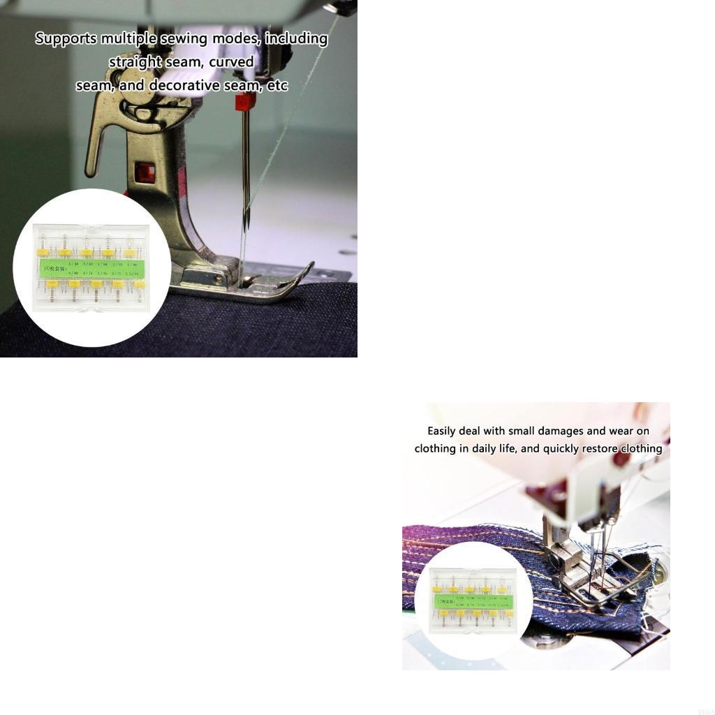 R66A 10Pcs Sewing Machine Need - огляд і ціна Twin Needle Stretch