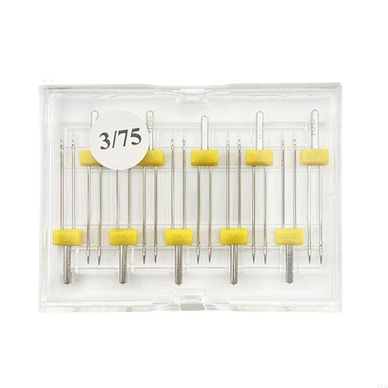R66A 10Pcs Sewing Machine Need - огляд і ціна Twin Needle Stretch