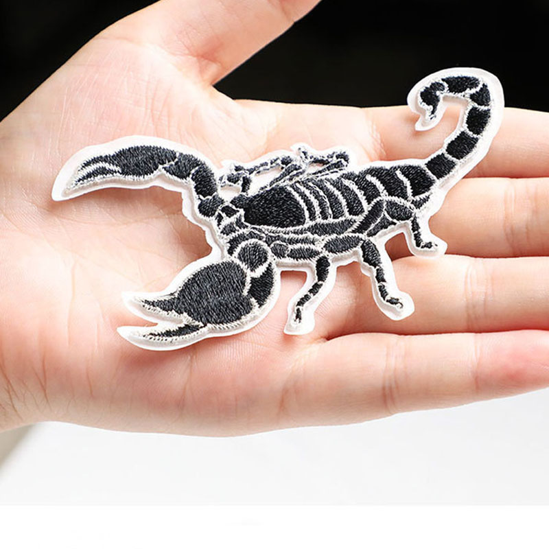 Spider Scorpion Bat Black Anim - огляд і ціна Velcro Sew On