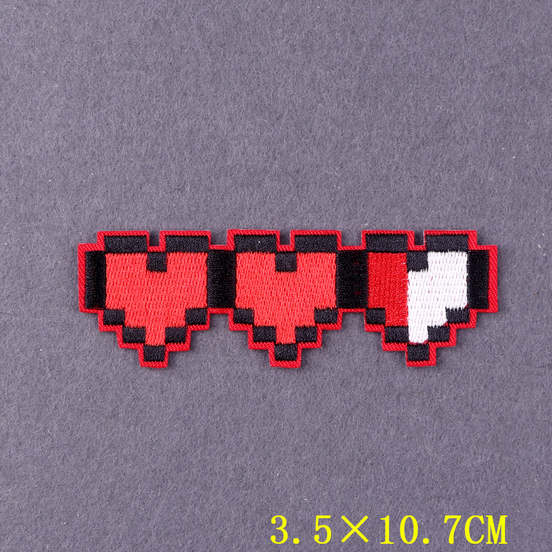 Pixel Heart Clothing thermoadh - огляд і ціна Velcro Sew On