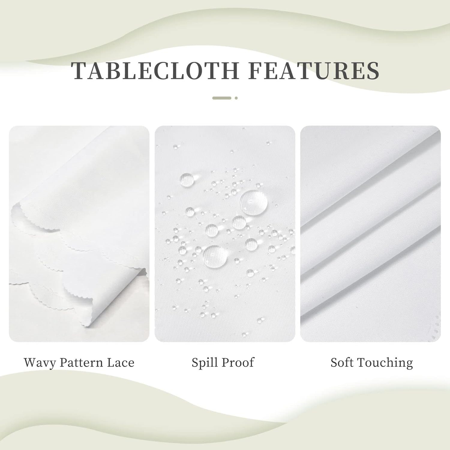 Blue Tablecloth Navy Cloud Sea - огляд і ціна Century Textile & Sewing Supply