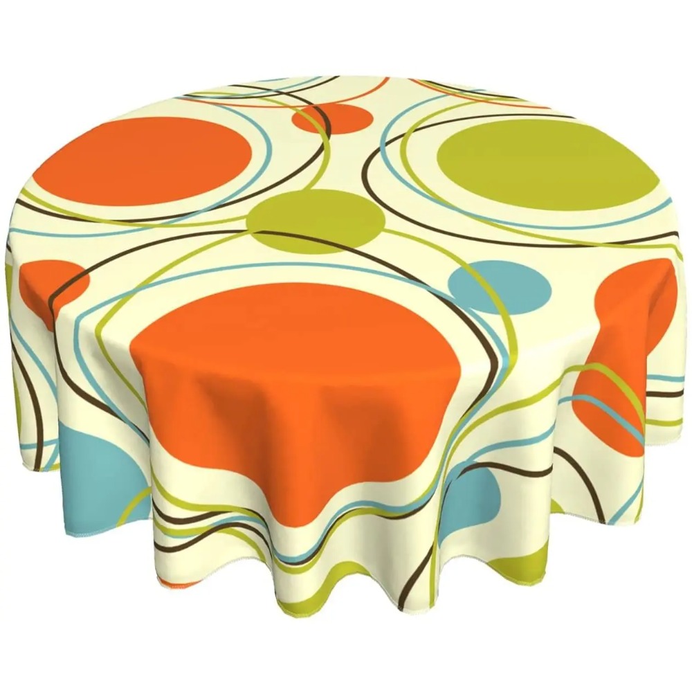 Table Cloth Colorful 1950s Ret - огляд і ціна Century Textile & Sewing Supply