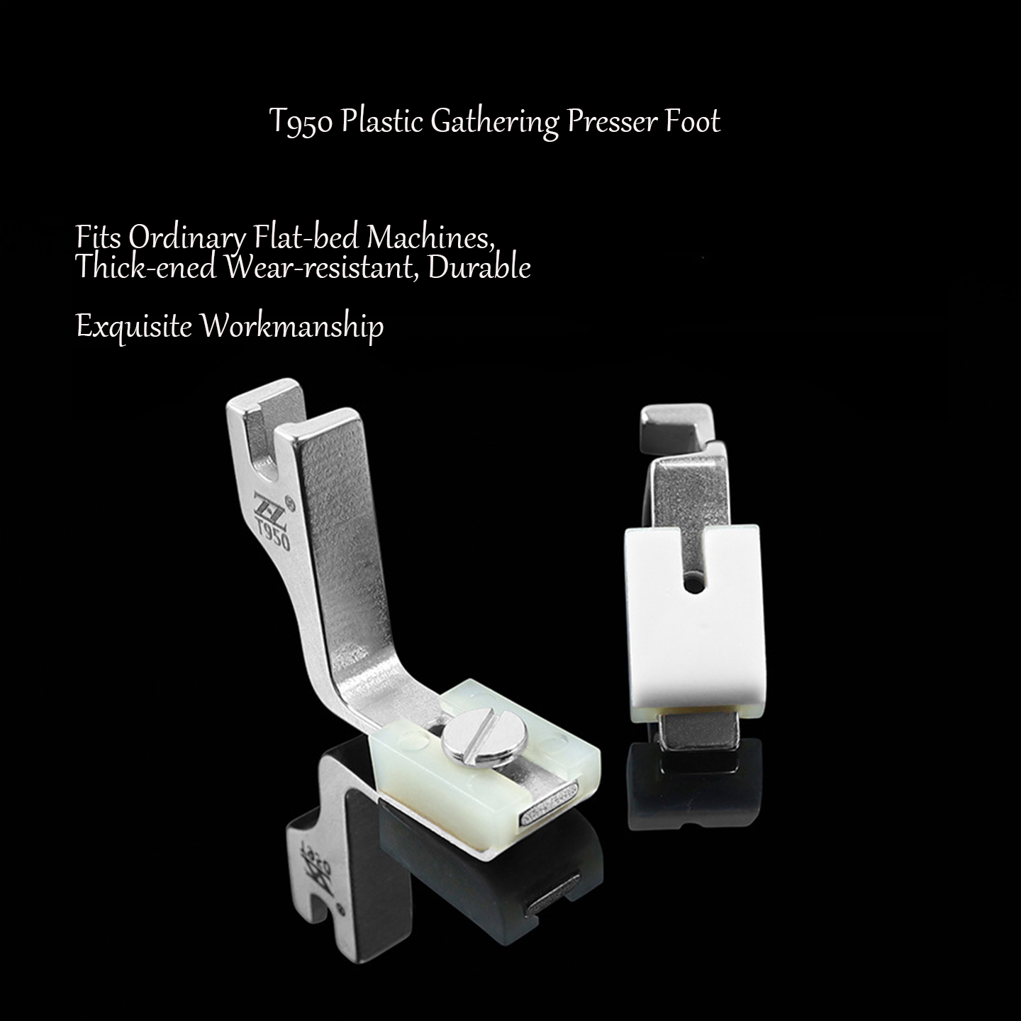 T950 Teflon Plastic Gathering  - огляд і ціна Sewing Tt