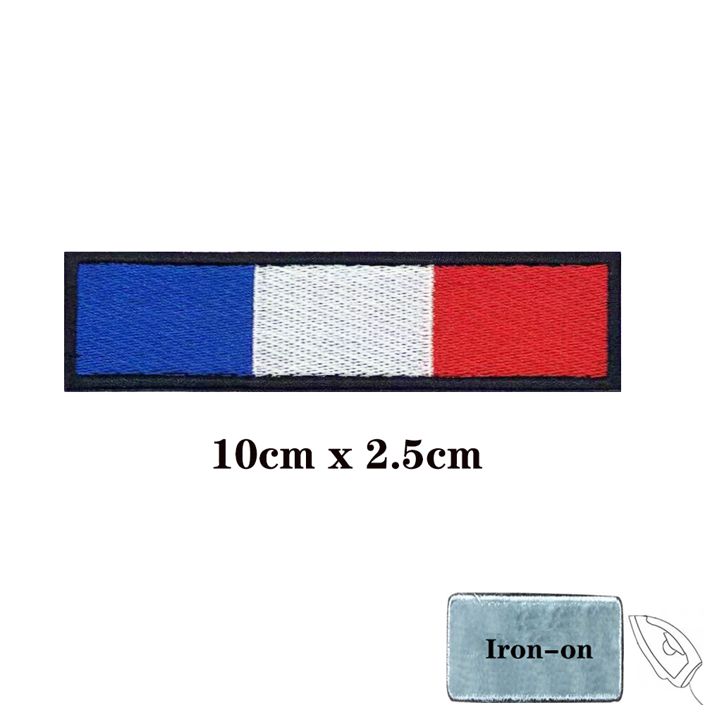 1PC France National Flag Armba - огляд і ціна Velcro Sew On