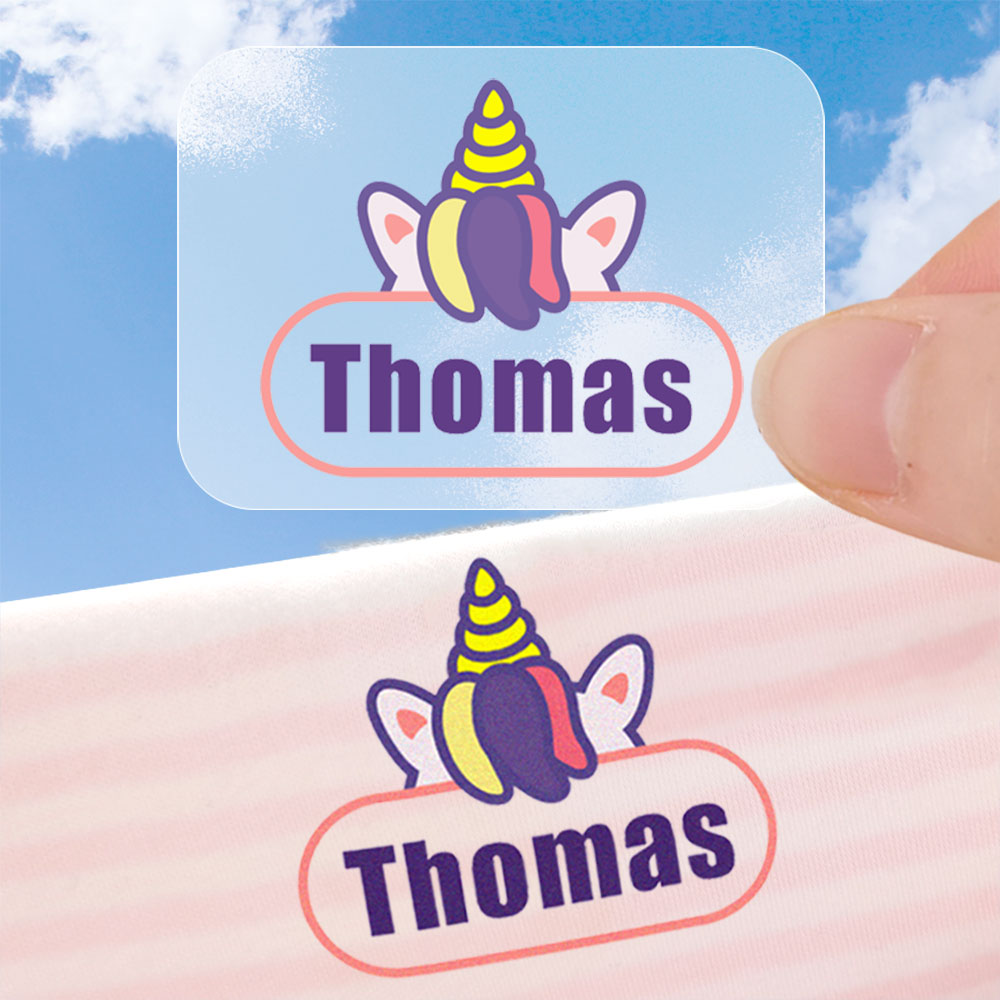 Custom Iron on Name Sticker Pe - огляд і ціна Sewing Label
