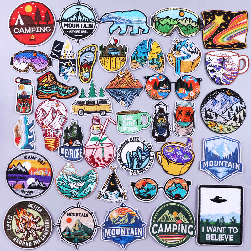 Outdoor Iron On Patches For Cl - огляд і ціна Velcro Sew On