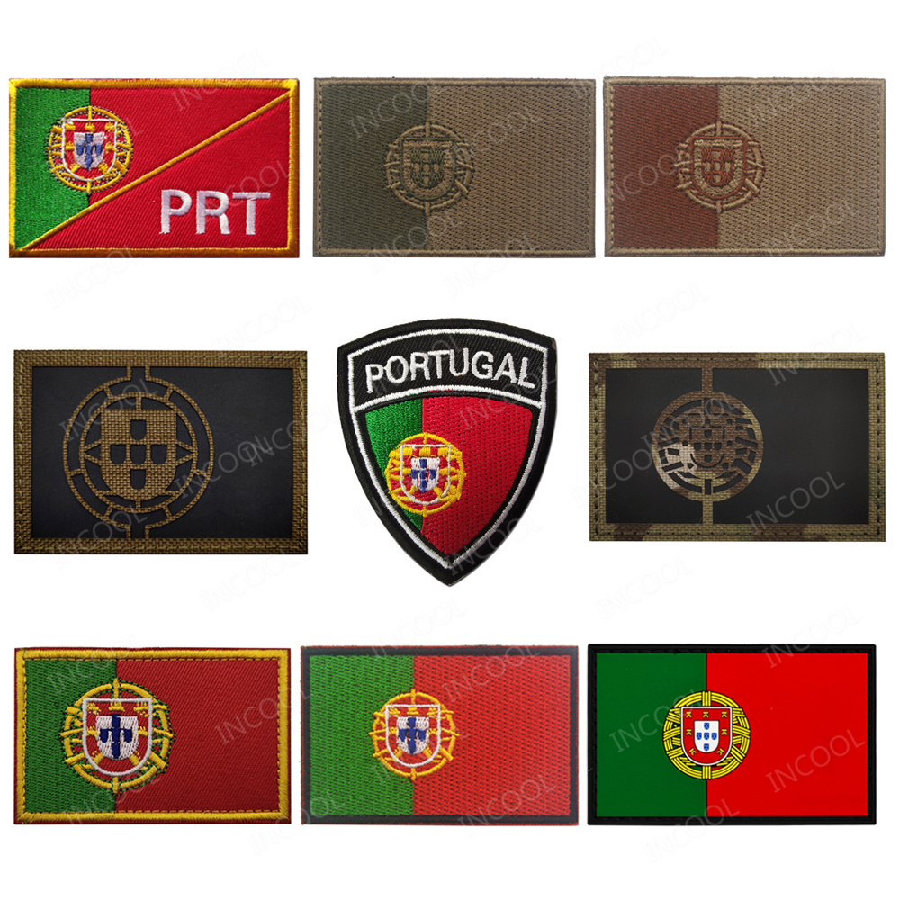 Portugal Flags Embroidered Pat - огляд і ціна Velcro Sew On