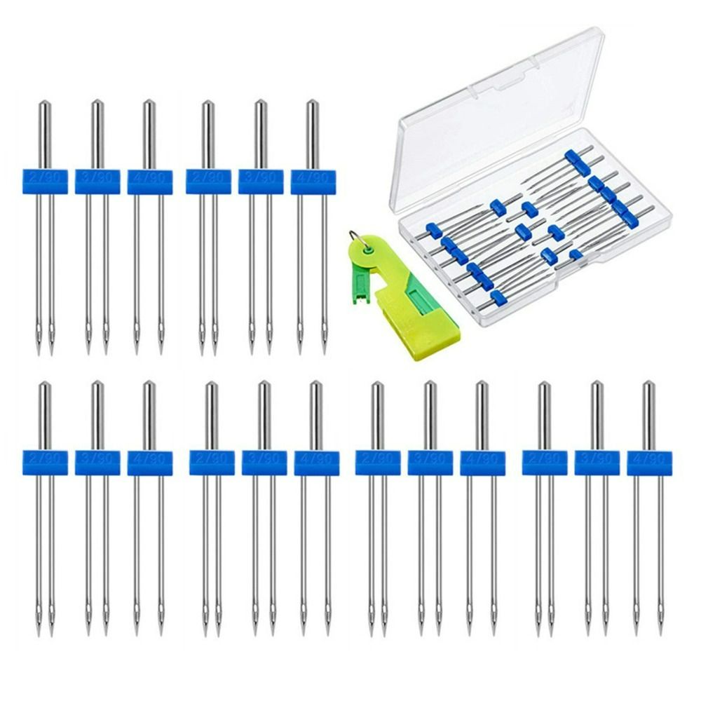 18pcs Stainless Steel Sewing M - огляд і ціна Twin Needle Stretch