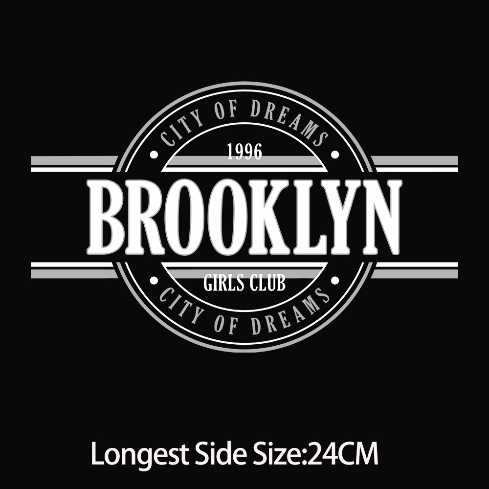 BROOKLYN American City Name Pa - огляд і ціна Velcro Sew On