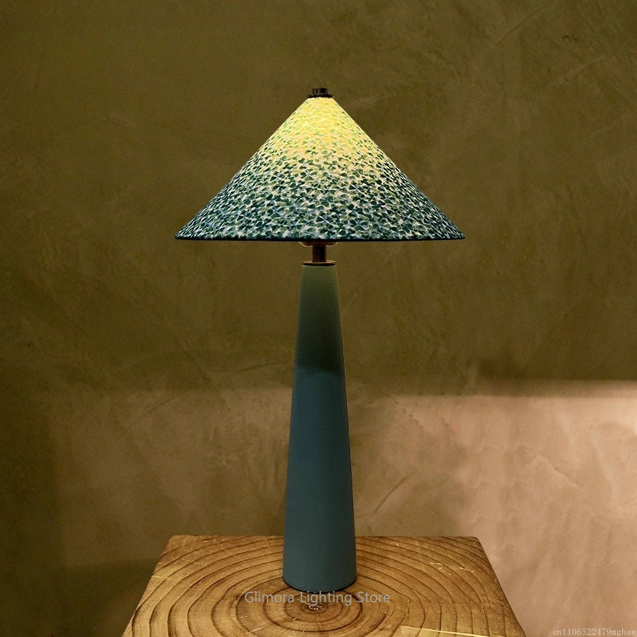 Teal Umbrella Shape Table Lamp - огляд і ціна Century Textile & Sewing Supply