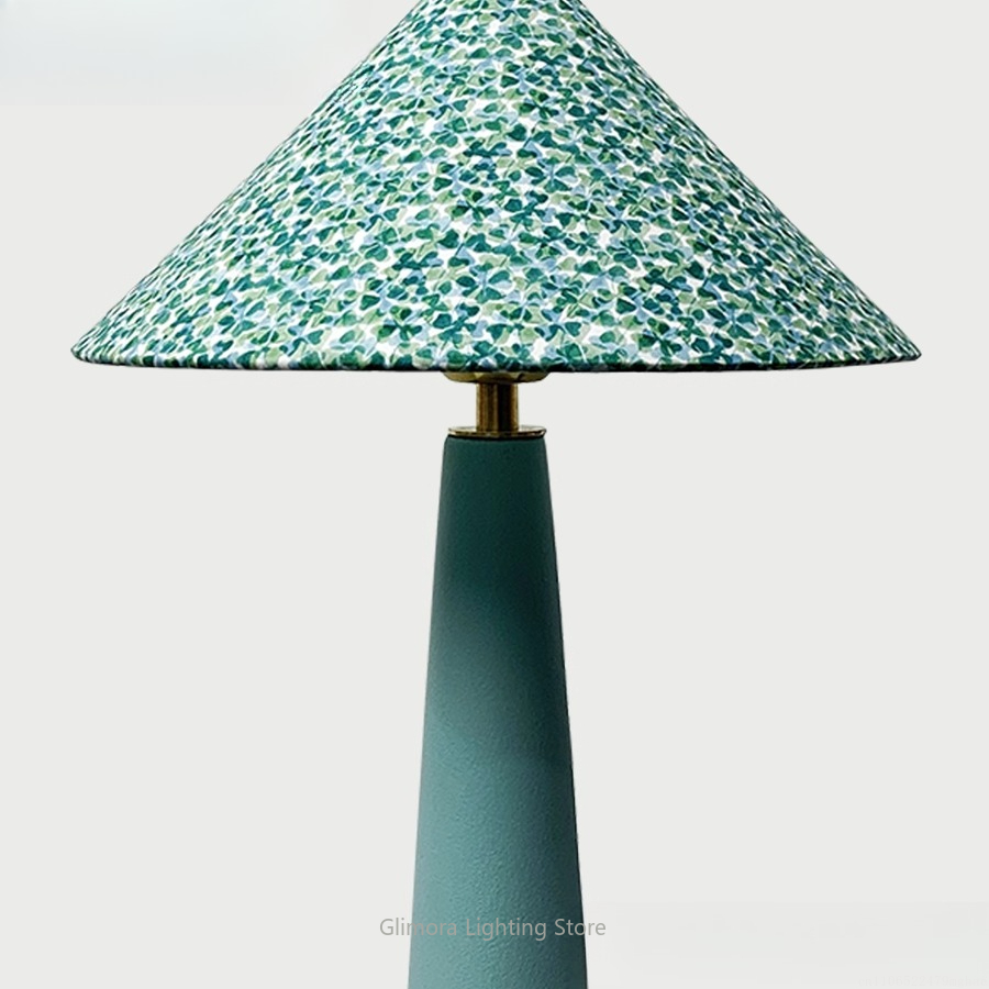 Teal Umbrella Shape Table Lamp - огляд і ціна Century Textile & Sewing Supply
