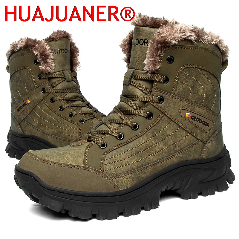 Men Winter Snow Boots Platform - огляд і ціна Sewing Nylon
