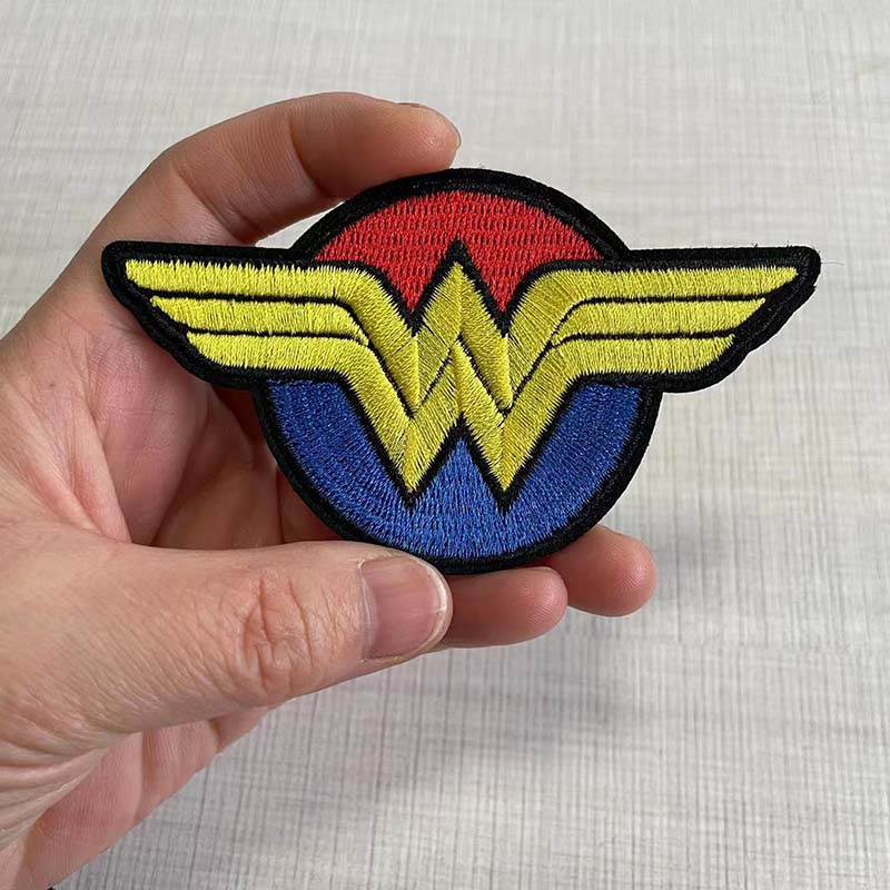 W Alphabet Letter Embroidered  - огляд і ціна Velcro Sew On