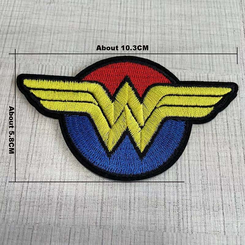 W Alphabet Letter Embroidered  - огляд і ціна Velcro Sew On