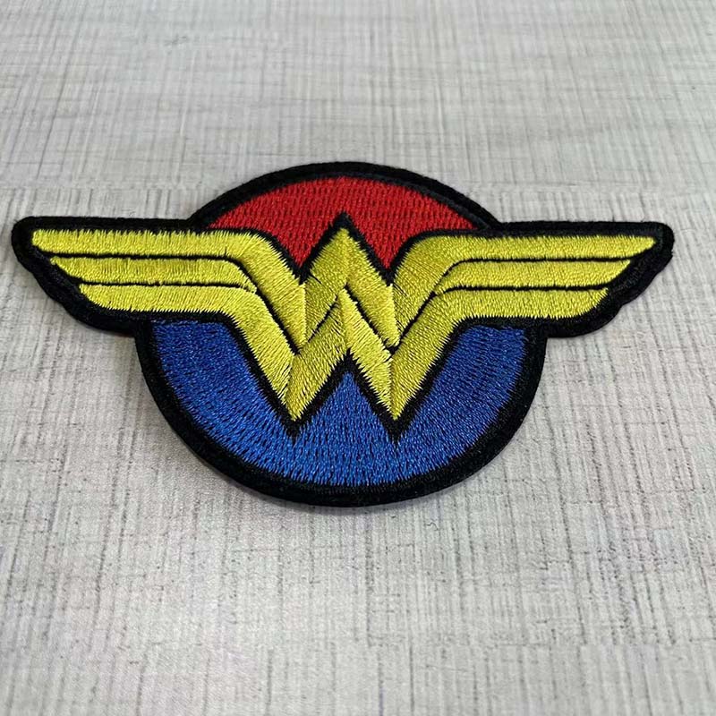 W Alphabet Letter Embroidered  - огляд і ціна Velcro Sew On