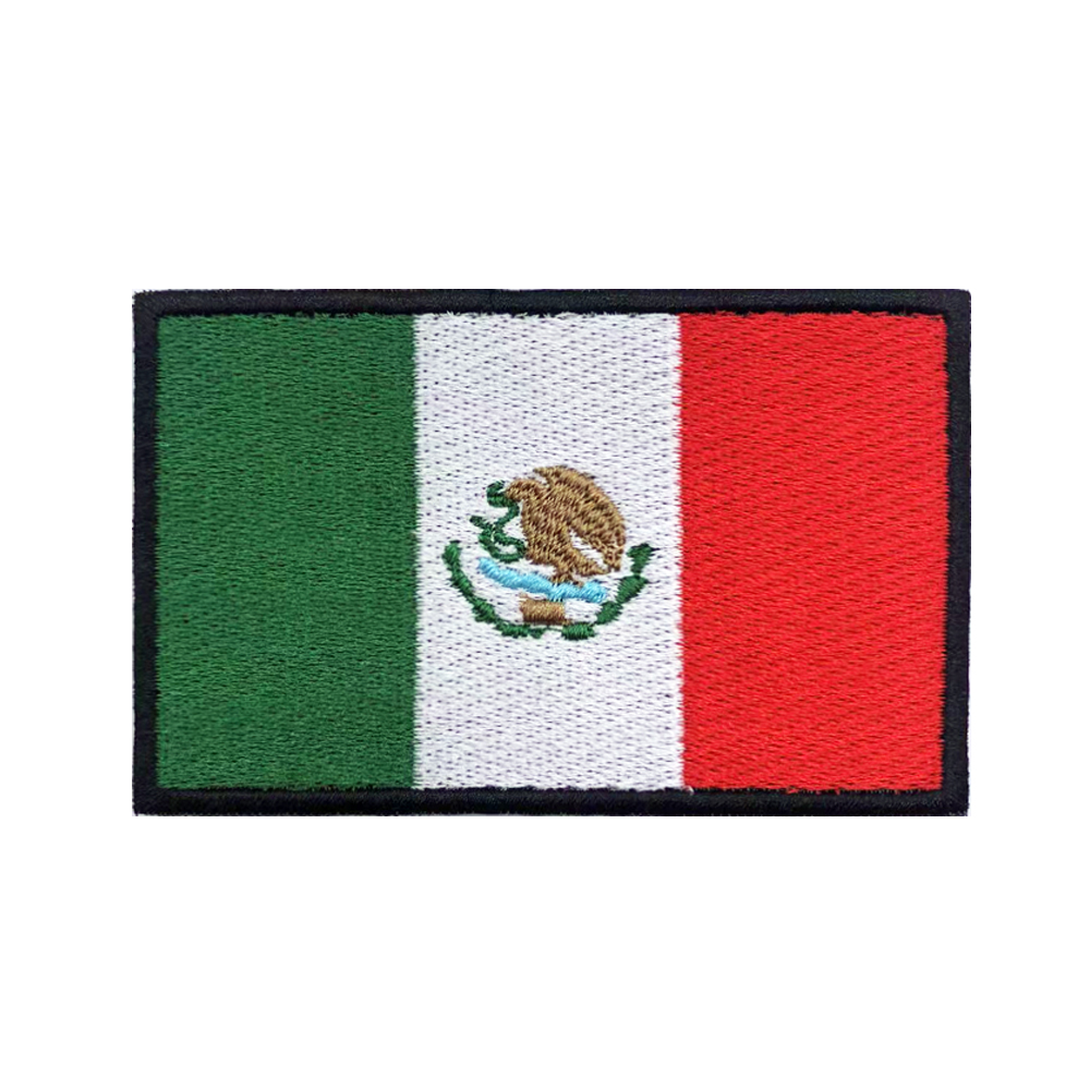Mexican flag Mexico Patches Ar - огляд і ціна Velcro Sew On